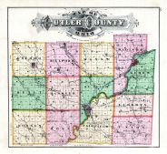 County Map, Butler County 1875